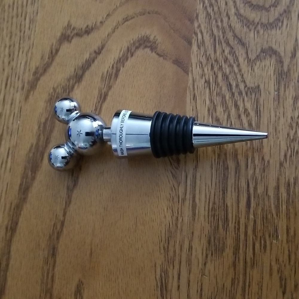 Stainless Steel Mickey Mouse Ears Wine Stopper Disney World